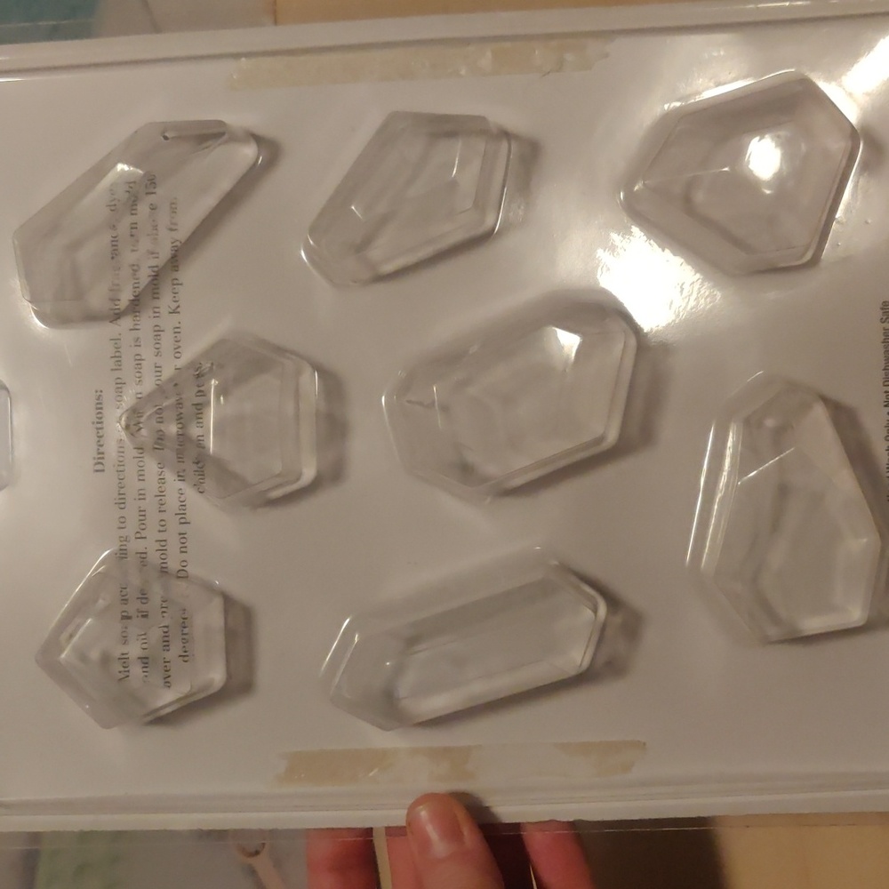 Soap molds Something Fabulous Soap Creations Plastic Soap Mold Lot of 3 - Picture 3 of 7